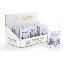 K-Yonlineticaret Taşlı Istanbul Tasarımı El Aynası Ince ALK2620