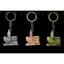 K-Yonlineticaret Metal Galata Kulesi Anahtarlık ALK2214