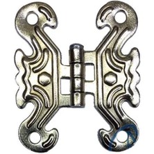 Aesco Eco Lounge Dekoratif Sac Kelebek Menteşe - Küçük, Nikel, 1 Adet