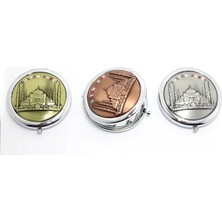 Erdo Ticaret Metal Istanbul Temalı Yöresel Kabartmalı El Aynası 2ALK112