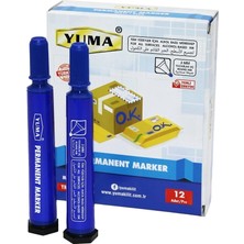 Erdo Ticaret Yuma YM-790M Mavi Koli Kalemi 12