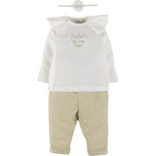 İdil Baby Idil Baby Kız Bebek Saç Bantlı Takım 19533