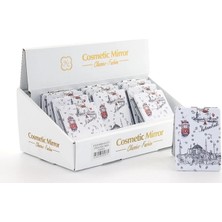 K-Yonlineticaret Taşlı Istanbul Tasarımı El Aynası Ince ALK2471A