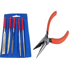 Mechanic TS-J615 Kargaburun Pense 125MM/EĞE Takımı 5 Parça 160MM