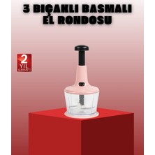 Aesco Manuel Sebze Rondosu Pratik Bas Kes Doğrayıcı