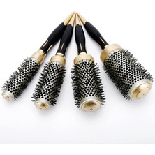 Yyb 4 Adet Nano Teknoloji Seramik + Iyonik Termal Fön Saç Fırça Seti Profesyonel Seri Kaliteli