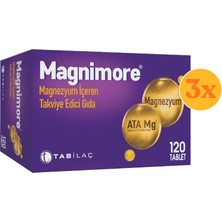 Magnimore 120 Tablet - 3 Adet (360 Tablet)