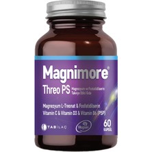 Magnimore Threo Ps 60 Kapsül - Dezenfektan Hediyeli (%72 Alkol)