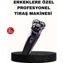 Aesco Şarjlı Saç ve Sakal Tıraş Makinesi Kablosuz Kompakt Tasarımlı