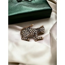 Fayra Accessories Kedi Figür Broş
