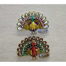 K-Yonlineticaret Swaroski Tavuskuşu Magnet ALK3852