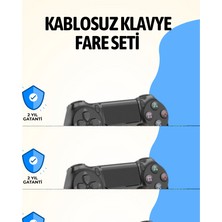 Aesco Ps4 Uyumlu Kablosuz Oyun Kolu Ergonomik Çift Titreşimli