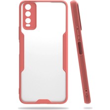 Najmaddin Newface Vivo Y11S Kılıf Platin Silikon - Pembe