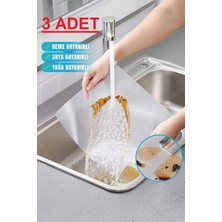 Aesco ( 3 Adet ) Çok Amaçlı Pratik Kaydırmaz 45 cm x 3 Metre Raf Örtüsü (Mutfak-Dolap Içi-Buzdolabı )