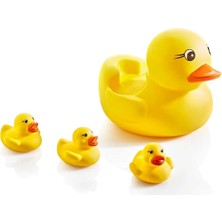 Aesco Oppla Sevimli Vinil Ördek Ailesi Banyo Oyuncakları