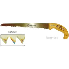 Aesco Eco Lounge Abay Kurt Diş Bağ Testere 35 cm - Ahşap Sap