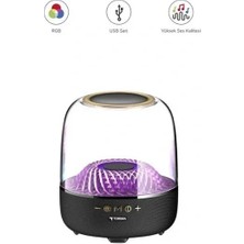 Uslucan Alışveriş D33 Siyah Taşınabilir Kablosuz Bluetooth Hoparlör