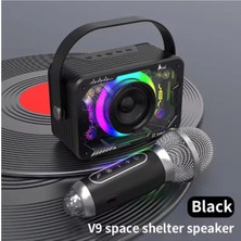K-Yonlineticaret Vtn-82 Taşınabilir Kablosuz Işıklı Bluetooth Hoparlör Ses Değiştirme Özellikli