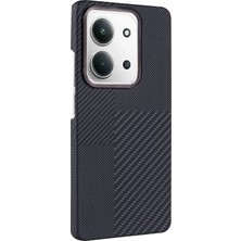 Najmaddin Newface Xiaomi Redmi 15C 4g Vega Magsafe Kapak - Siyah