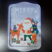 Es Dekor Büyük Metal Tepsi 33X22CM 1 Adet