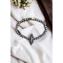 Fayra Accessories Zirkon Taşlı Mekik Figürlü Bileklik