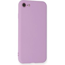 Store Mania Ieg™  Iphone 7 Kılıf Nano Içi Kadife Silikon - Lila