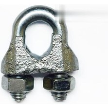 Epilons Çelik Halat Bağlama, Düğüm, Klemens 6 mm - 5 Adet