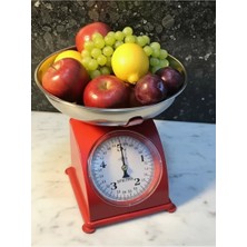 Aesco 5 kg Retro Nostalji Mutfak Tartısı Analog Terazi