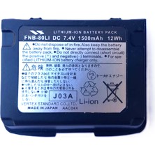 FNB-80LI Uyumlu 1500MAH Li-Ion Batarya Yaesu Telsizler Için