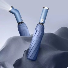 Aesco Mavi El Fenerli Şemsiye