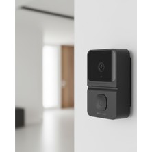 DS LLC Şarjlı Akıllı Kapı Zili 800 Mah Bataryalı Mobil Bildirimli DSLLC4-2356Y