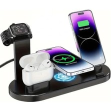 Uslucan Alışveriş Çok Işlevli Şarj Istasyonu Siyah Renk