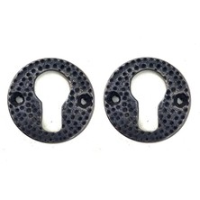 K-Yonlineticaret Antika Tarz Dekoratif Pirinç Oda Kilit Rozeti - 49MM, Oksit