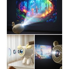 365Dükkan Android Sistemli 4K Projeksiyon 36W Dolby Sesli