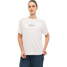 Kinetix Wl 11PONTO 6fx Ekru Kadın Kısa Kol T-Shirt