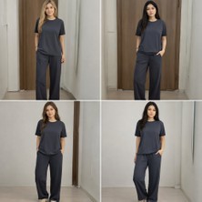 Dimi Antrasit Alt Üst Eşofman Takım