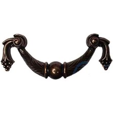 K-Yonlineticaret Dekoratif Zamak Üzümlü Kulp - 64MM, Eskitme, 1 Adet