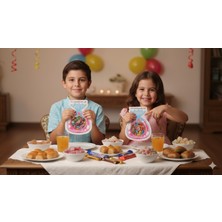 Atölye Mila Ramazan Ayı Pembe Bohça Şeker Kutusu Konsept Hediyelik 10'lu Paket
