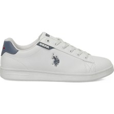 U.S. Polo Assn. 102156924 6M Costa 6FX Erkek Klasik Sneaker Beyaz - Mavi