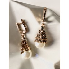 Fayra Accessories Salkım Mayorka Inci Küpe