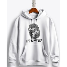 MGAX It's In My Dna Motocross Baskılı Regular Kapşonlu Sweatshirt