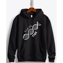 MGAX It's In My Dna Zincir Baskılı Regular Kapşonlu Sweatshirt