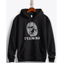 MGAX It's In My Dna Motocross Baskılı Regular Kapşonlu Sweatshirt