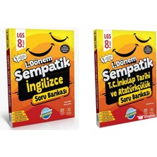 Ünlüler Karması 8. Sınıf Lgs 1. Dönem Sempatik Ingilizce + T.c. Inkılap Tarihi ve Atatürkçülük Soru Bankası Seti | Ünlüler Karması | Yeni Müfredat | Konu Kavrama Testleri
