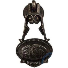 Erdo Ticaret Dekoratif Zamak Sarkaç Küçük Kulp - 30X63MM, Eskitme, 1 Adet