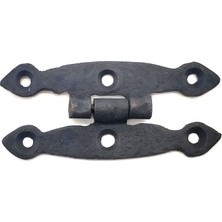 K-Yonlineticaret Antika Tarz Dekoratif Pirinç Dar Menteşe - 75X39 Mm, Oksit