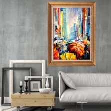 Giyense Altın Varaklı Çerçeveli Paspartulu Tablo SA1704