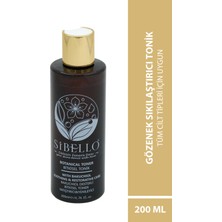 Sibello Doğal ve Vegan Içerikli Tonik Gözenek Sıkılaştırıcı Yatıştırıcı Yüz Temizleme Tonik