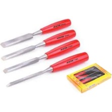 K-Yonlineticaret Iskarpela Seti 4 Lü - 6,12,18,25MM