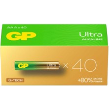 Ett Gp Ultra Alkalin Aaa Ince Kalem Pil 40&amp;#39;lı Paket